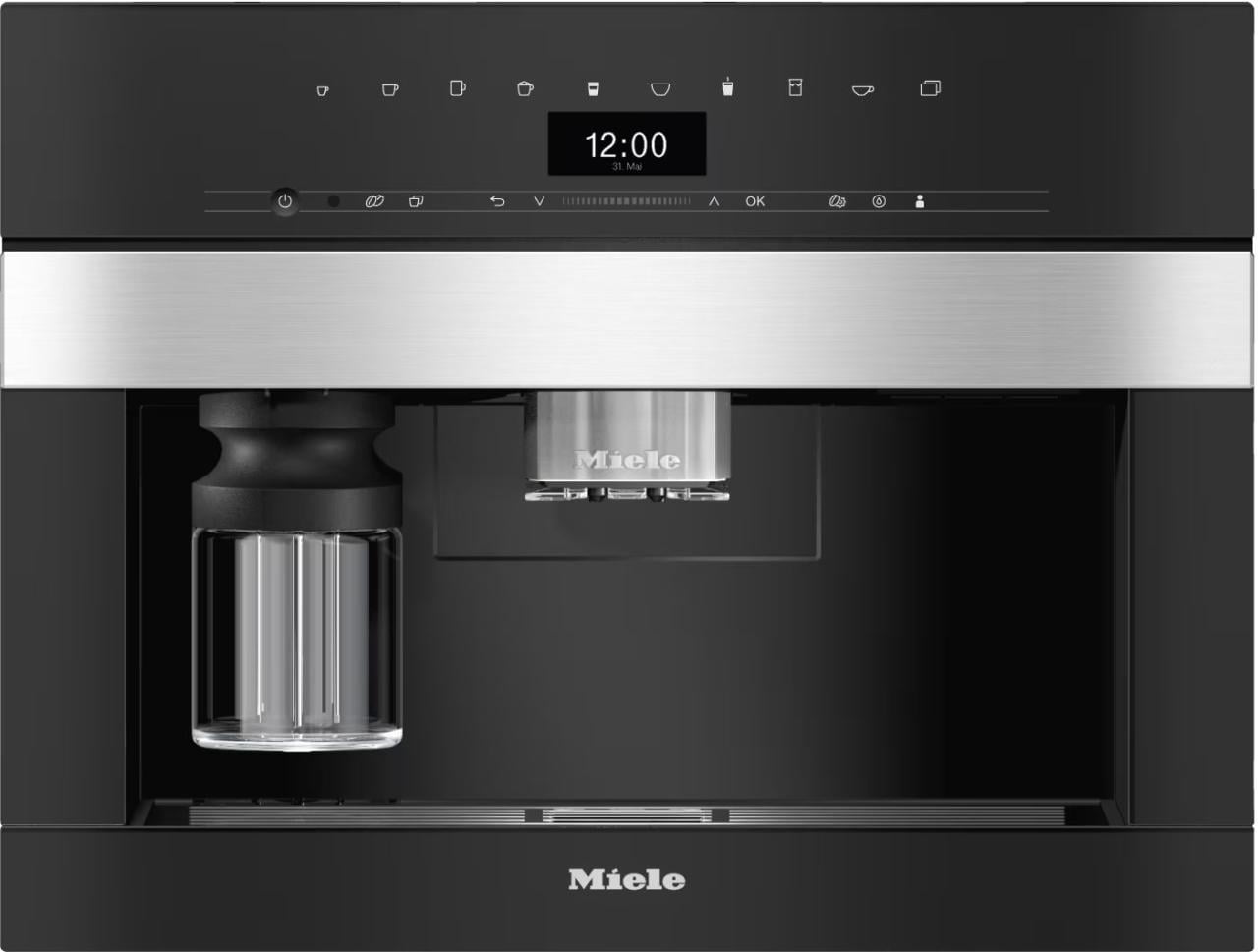 Кофемашина встраиваемая Miele CVA 7445 нержавеющая сталь/чистая сталь 